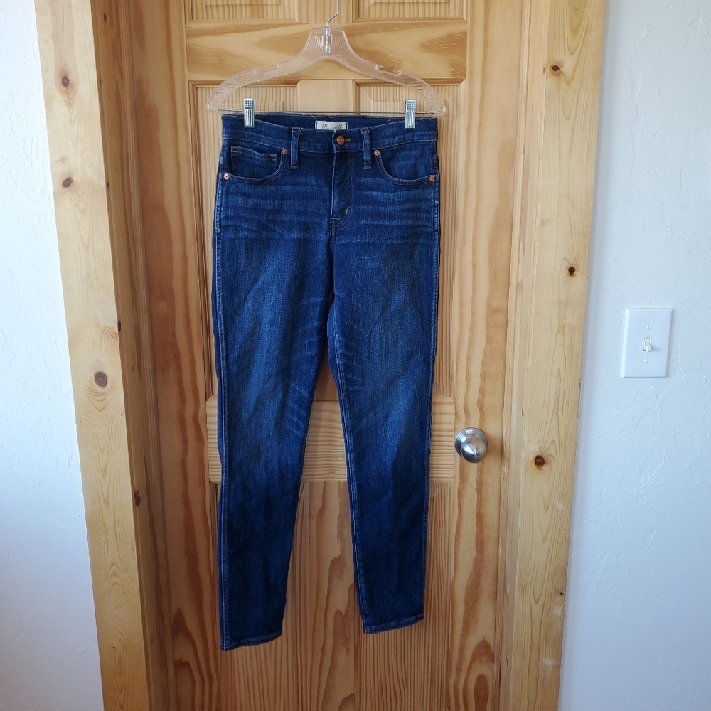 Madewell High Rise Slim Straight Jeans 28 T Tall